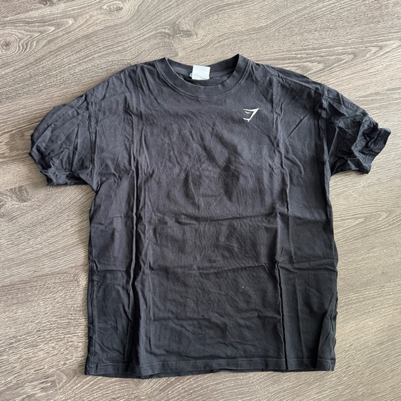 Gymshark Men’s Small Black Logo Tee - Picture 1 of 4
